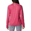 image:imageColumbia Womens Tidal Tee II Long Sleeve HoodieUltra PinkViolet Sea Logo