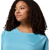 image:imageColumbia Womens Tidal Tee II Long Sleeve HoodieVintage BlueWhite Logo