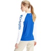 image:imageColumbia Womens Tidal Tee II Long Sleeve HoodieVivid Blue  White