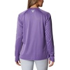 image:imageColumbia Womens Tidal Tee II Long Sleeve HoodieVivid Purple HeatherMint Cay Logo