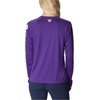 image:imageColumbia Womens Tidal Tee II Long Sleeve HoodieVivid PurpleWhite Logo