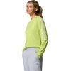 image:imageColumbia Womens Tidal Tee II Long Sleeve HoodieVoltageWhite Logo