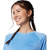 image:imageColumbia Womens Tidal Tee II Long Sleeve HoodieWhite CapBluebell Logo