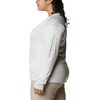 image:imageColumbia Womens Tidal Tee II Long Sleeve HoodieWhite HeatherCool Grey Logo