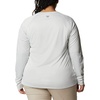 image:imageColumbia Womens Tidal Tee II Long Sleeve HoodieWhite HeatherCool Grey Logo