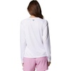 image:imageColumbia Womens Tidal Tee II Long Sleeve HoodieWhiteCirrus Grey Logo