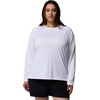 image:imageColumbia Womens Tidal Tee II Long Sleeve HoodieWhiteCirrus Grey Logo