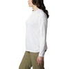 image:imageColumbia Womens Tidal Tee II Long Sleeve HoodieWhiteCirrus Grey Logo