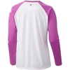 image:imageColumbia Womens Tidal Tee II Long Sleeve HoodieWhiteFoxglove