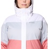 image:imageColumbia Womens Tipton Peak III Insulated JacketWhiteCirrus GreyPink Agave