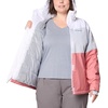 image:imageColumbia Womens Tipton Peak III Insulated JacketWhiteCirrus GreyPink Agave