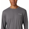 image:imageColumbia mens Pfg Zero Rules Long Sleeve ShirtCity Grey