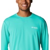 image:imageColumbia mens Pfg Zero Rules Long Sleeve ShirtElectric Turquoise