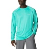 Electric Turquoise/Cool Grey Logo