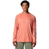 Faded Peach/Collegiate Navy Logo