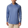 image:imageColumbia Mens Terminal Tackle HoodieBluebellCool Grey Logo