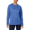 Vivid Blue Heather/White Logo