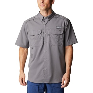 image:imageColumbia Mens Blood and Guts Zero Woven Short SleeveCity Grey