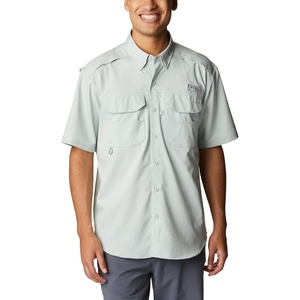image:imageColumbia Mens Blood and Guts Zero Woven Short SleeveCool Green