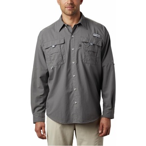 image:imageColumbia Mens Discontinued PFG Bahama II Long Sleeve ShirtCity Grey
