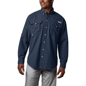 image:imageColumbia Mens Discontinued PFG Bahama II Long Sleeve ShirtCollegiate Navy