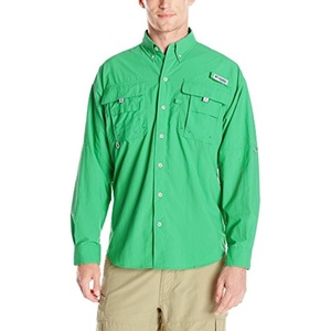image:imageColumbia Mens Discontinued PFG Bahama II Long Sleeve ShirtDark Lime