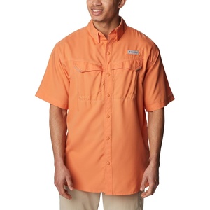 image:imageColumbia Mens Low Drag Offshore Short Sleeve ShirtOrange Reef
