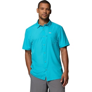 image:imageColumbia Mens PFG Slack Tide Camp ShirtOcean Teal