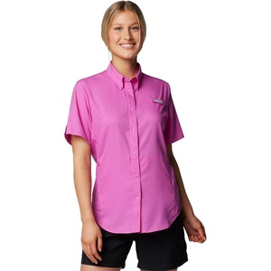 image:imageColumbia Mens PFG Tamiami II Short Sleeve Fishing ShirtBright Lavender