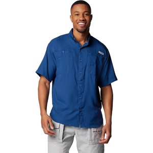image:imageColumbia Mens PFG Tamiami II Short Sleeve Fishing ShirtCarbon