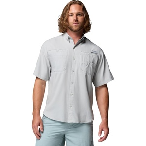 image:imageColumbia Mens PFG Tamiami II Short Sleeve Fishing ShirtCool Grey