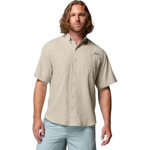 image:imageColumbia Mens PFG Tamiami II Short Sleeve Fishing ShirtFossil