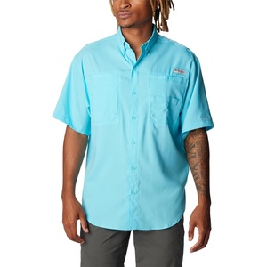 image:imageColumbia Mens PFG Tamiami II Short Sleeve Fishing ShirtOpal Blue
