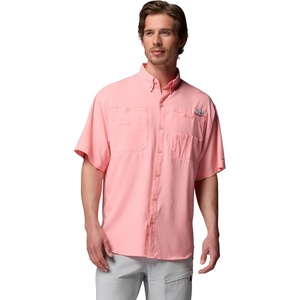 image:imageColumbia Mens PFG Tamiami II Short Sleeve Fishing ShirtSorbet