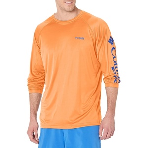 image:imageColumbia Mens PFG Terminal Tackle Long Sleeve ShirtBright NectarVivid Blue Logo