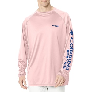 image:imageColumbia Mens PFG Terminal Tackle Long Sleeve ShirtCherry BlossomVivid Blue