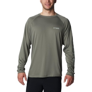 image:imageColumbia Mens PFG Terminal Tackle Long Sleeve ShirtCypressCool Green Logo