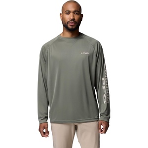 image:imageColumbia Mens PFG Terminal Tackle Long Sleeve ShirtCypressDark Stone Logo