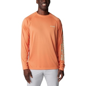 image:imageColumbia Mens PFG Terminal Tackle Long Sleeve ShirtDusty OrangeNew Mint Logo
