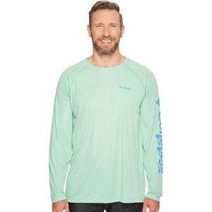 image:imageColumbia Mens PFG Terminal Tackle Long Sleeve ShirtKelpHarbor Blue Logo