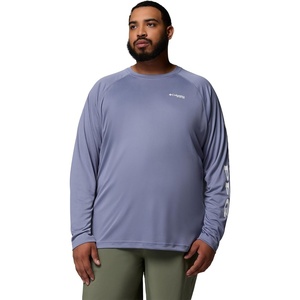 image:imageColumbia Mens PFG Terminal Tackle Long Sleeve ShirtNew MoonWhite Logo