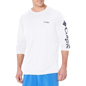 image:imageColumbia Mens PFG Terminal Tackle Long Sleeve ShirtWhiteNightshade Logo