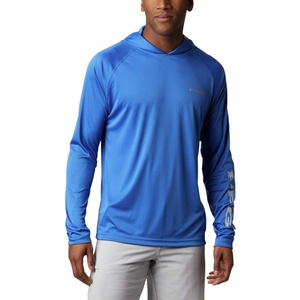 image:imageColumbia Mens Terminal Tackle HoodieVivid BlueCool Grey Logo