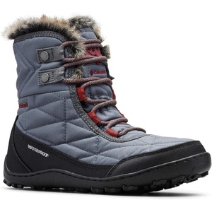 image:imageColumbia Minx Womens Shorty III Winter BootsGraphite  Deep Rust