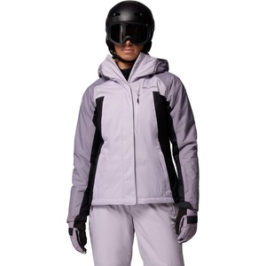 image:imageColumbia Snowy Summit Insulated JacketLavender PearlBlackShl Prpl Crss Dy