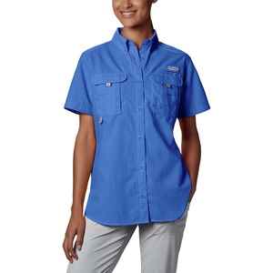 image:imageColumbia Womens Bahama Short Sleeve ShirtBlue Macaw