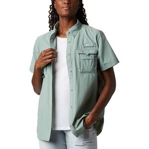 image:imageColumbia Womens Bahama Short Sleeve ShirtLight Lichen