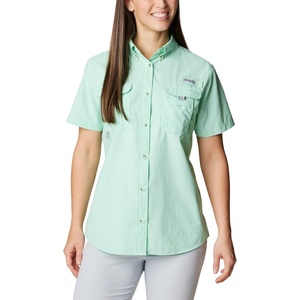 image:imageColumbia Womens Bahama Short Sleeve ShirtMint Cay