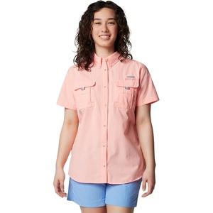 image:imageColumbia Womens Bahama Short Sleeve ShirtTiki Pink