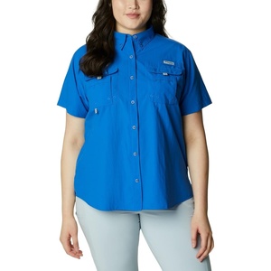image:imageColumbia Womens Bahama Short Sleeve ShirtVivid Blue
